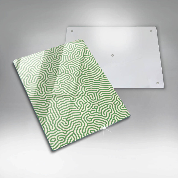 Zaščitna plošča za štedilnik Abstraktne črte