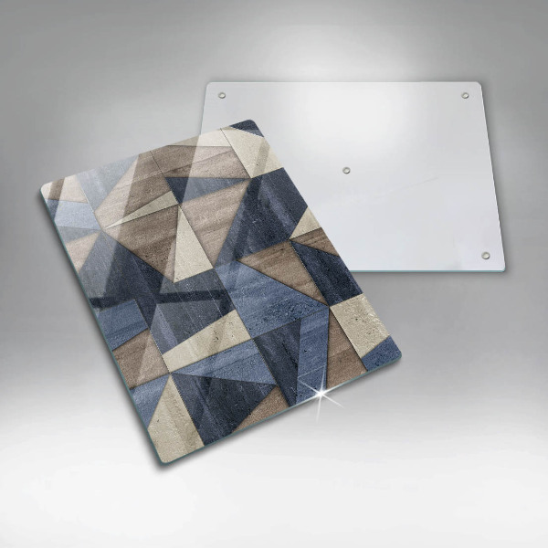 Zaščitna plošča za štedilnik Geometrijska abstrakcija