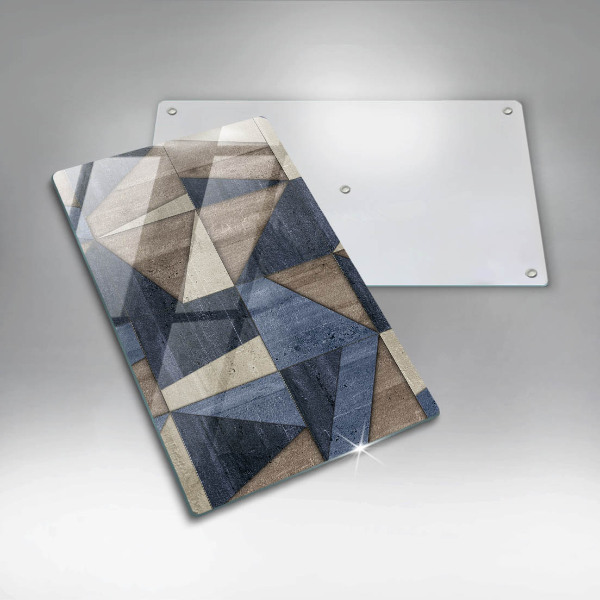 Zaščitna plošča za štedilnik Geometrijska abstrakcija