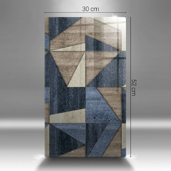 Zaščitna plošča za štedilnik Geometrijska abstrakcija