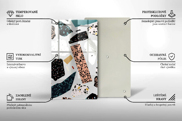 Zaščitna plošča za štedilnik Kamenina