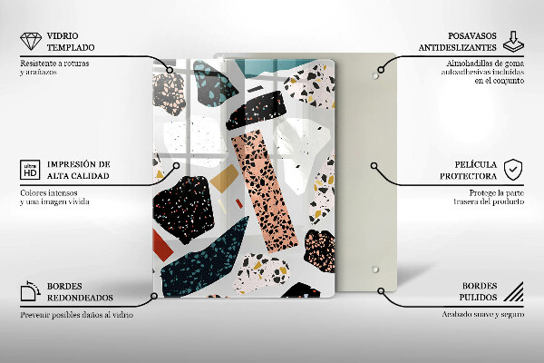 Zaščitna plošča za štedilnik Kamenina