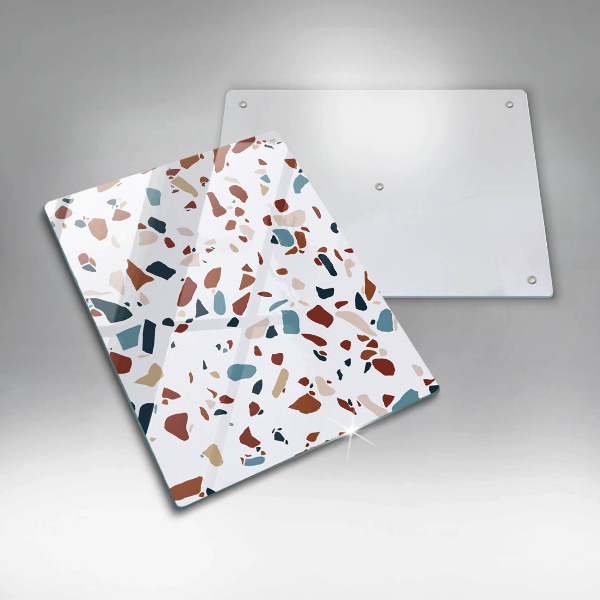 Zaščitna plošča za štedilnik Dekorativni kamen