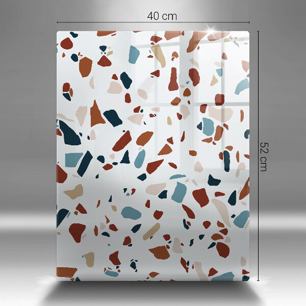 Zaščitna plošča za štedilnik Dekorativni kamen