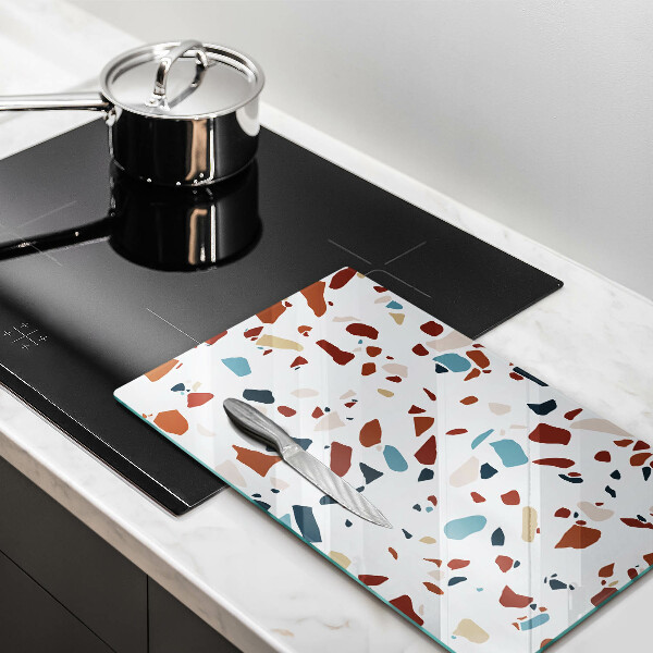 Zaščitna plošča za štedilnik Dekorativni kamen