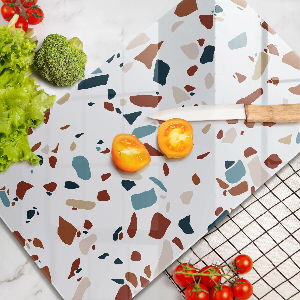 Zaščitna plošča za štedilnik Dekorativni kamen