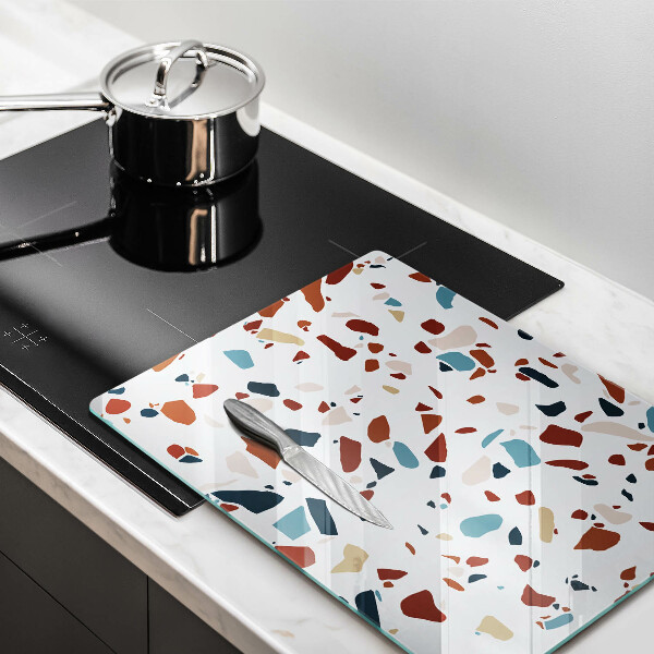 Zaščitna plošča za štedilnik Dekorativni kamen