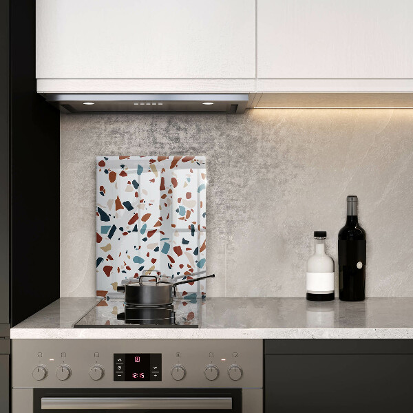 Zaščitna plošča za štedilnik Dekorativni kamen