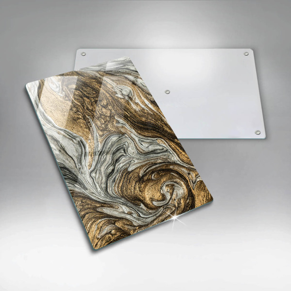 Zaščitna plošča za štedilnik Bogata abstrakcija