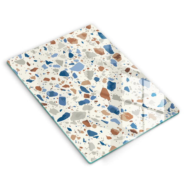 Zaščitna plošča za štedilnik Dekorativna kamenina