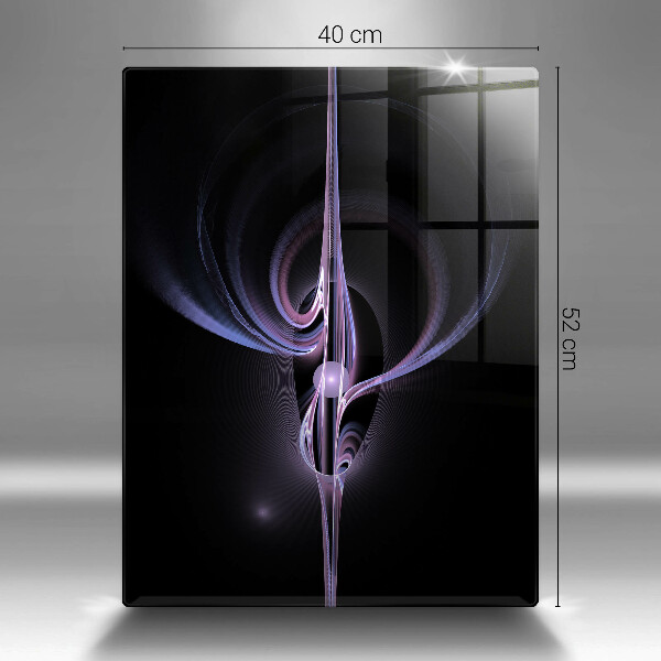 Zaščitna plošča za štedilnik Moderna abstrakcija