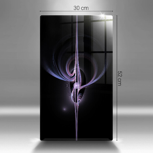 Zaščitna plošča za štedilnik Moderna abstrakcija