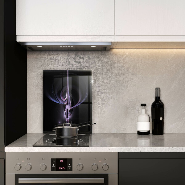 Zaščitna plošča za štedilnik Moderna abstrakcija