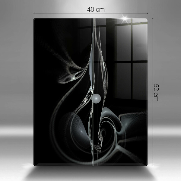 Zaščitna plošča za štedilnik Moderna abstrakcija