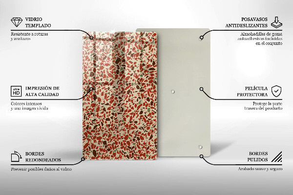 Zaščitna plošča za štedilnik Fina kamenina