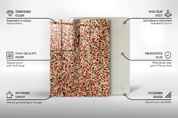 Zaščitna plošča za štedilnik Fina kamenina