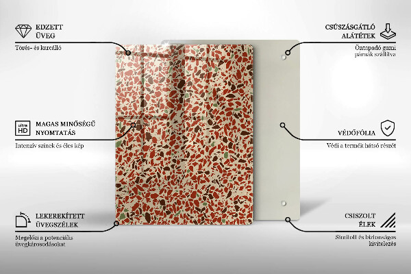 Zaščitna plošča za štedilnik Fina kamenina