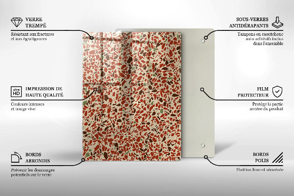 Zaščitna plošča za štedilnik Fina kamenina