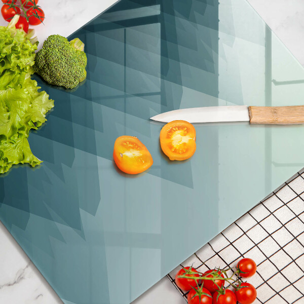 Zaščitna steklena plošča za štedilnik Abstraktne gore