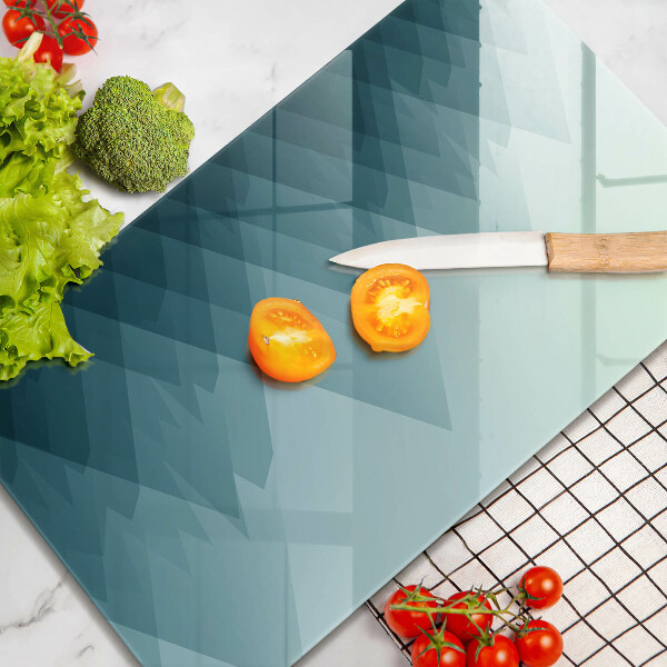 Zaščitna steklena plošča za štedilnik Abstraktne gore