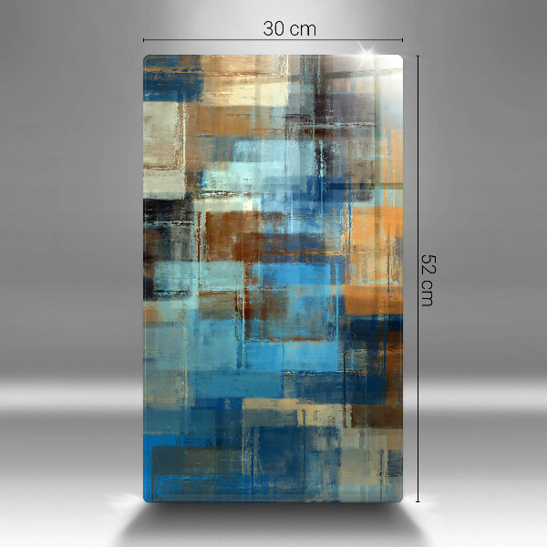 Zaščitna plošča za štedilnik Poslikano ozadje