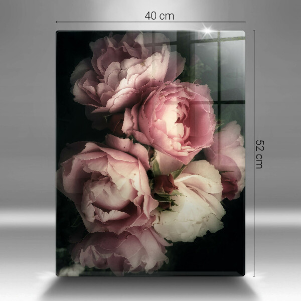 Zaščitna plošča za štedilnik Cvetovi potonike