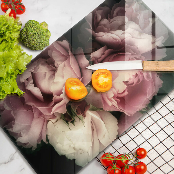 Zaščitna plošča za štedilnik Cvetovi potonike