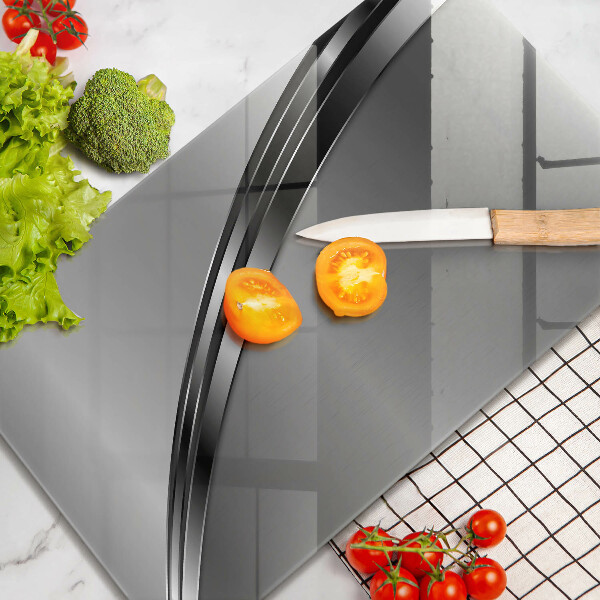 Zaščitna steklena plošča za štedilnik Kovinska abstrakcija