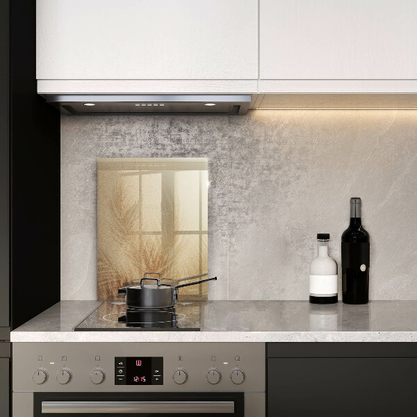 Zaščitna steklena plošča za štedilnik Počitnice na peščeni plaži