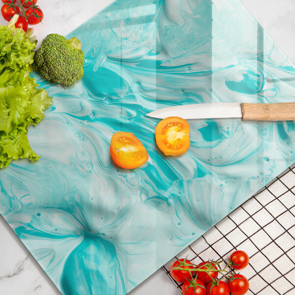 Zaščitna steklena plošča za štedilnik Abstraktne barve