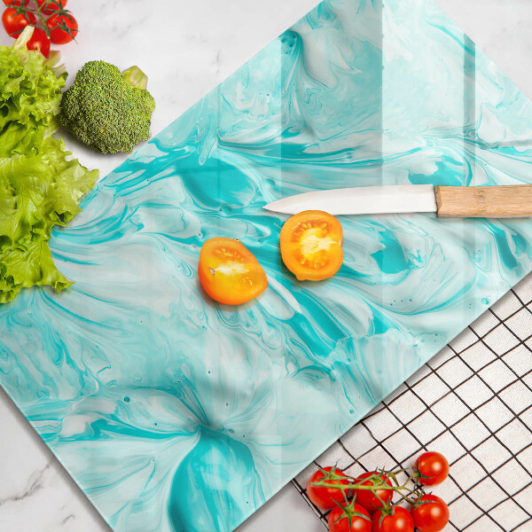 Zaščitna steklena plošča za štedilnik Abstraktne barve