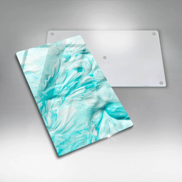 Zaščitna steklena plošča za štedilnik Abstraktne barve