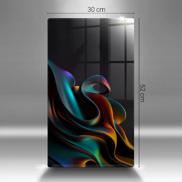 Zaščitna plošča za štedilnik Barvita abstrakcija