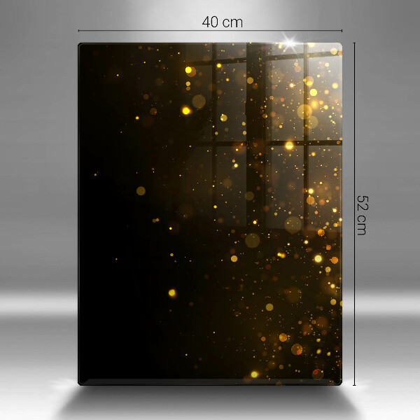 Zaščitna plošča za štedilnik Zlate bleščice