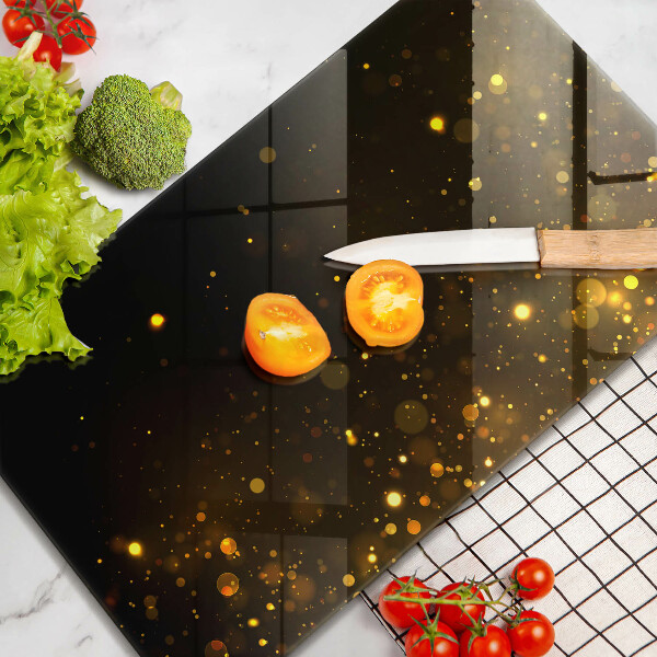 Zaščitna plošča za štedilnik Zlate bleščice