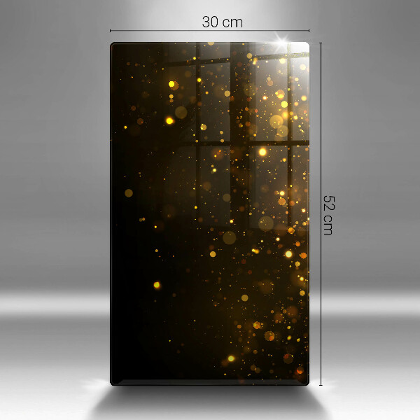 Zaščitna plošča za štedilnik Zlate bleščice