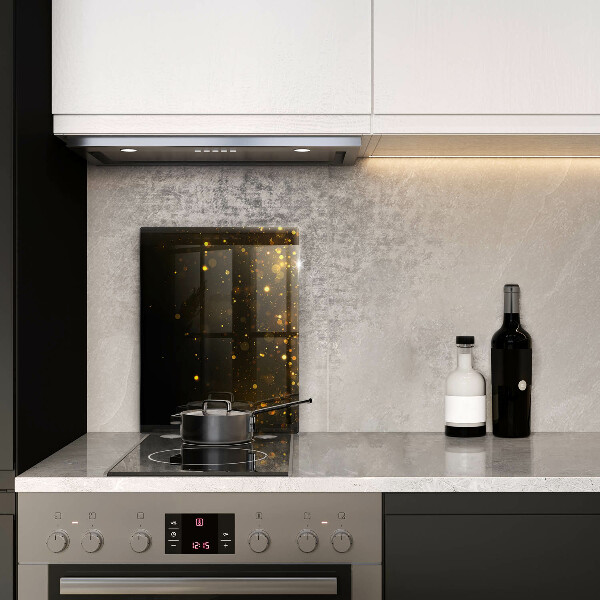 Zaščitna plošča za štedilnik Zlate bleščice