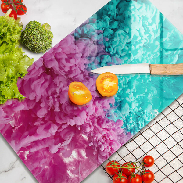 Zaščitna plošča za štedilnik Turkizno-roza dim