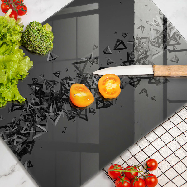 Zaščitna plošča za štedilnik Abstraktne 3D oblike