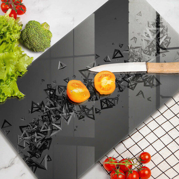 Zaščitna plošča za štedilnik Abstraktne 3D oblike