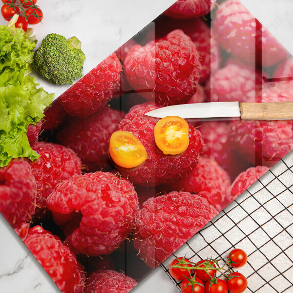 Zaščitna steklena plošča za štedilnik Sadje maline