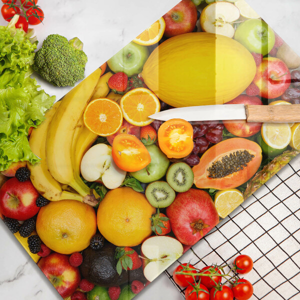 Zaščitna steklena plošča za štedilnik Zbiranje sadja