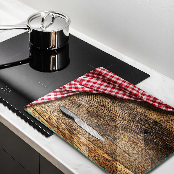 Zaščitna plošča za štedilnik Lesena miza