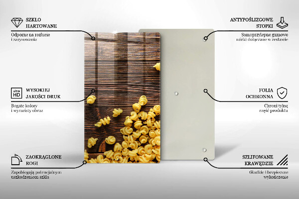 Zaščitna plošča za štedilnik Testenine na mizi
