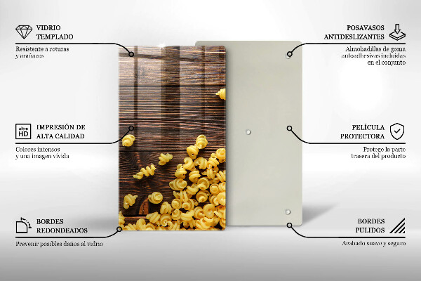 Zaščitna plošča za štedilnik Testenine na mizi