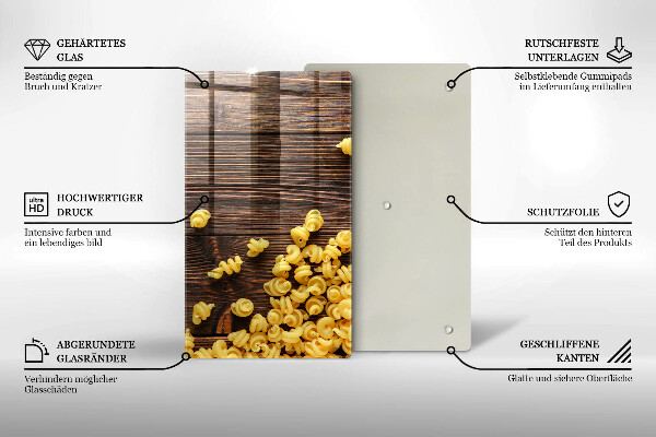 Zaščitna plošča za štedilnik Testenine na mizi