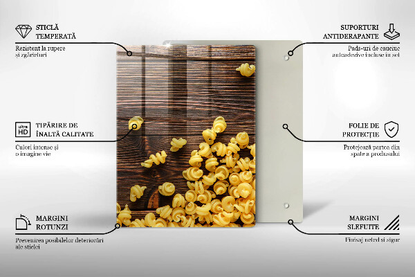 Zaščitna plošča za štedilnik Testenine na mizi