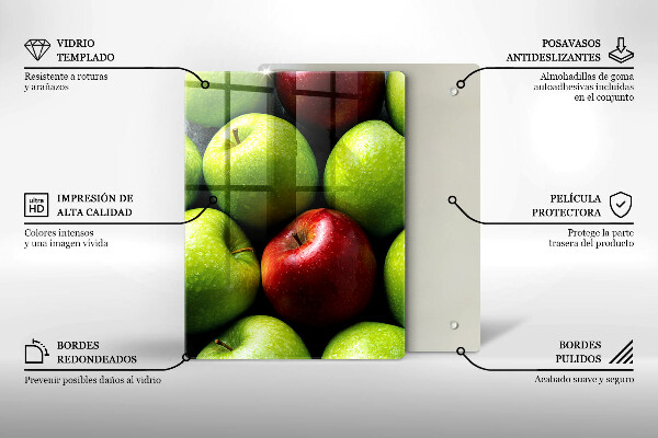 Zaščitna plošča za štedilnik Sočna jabolka