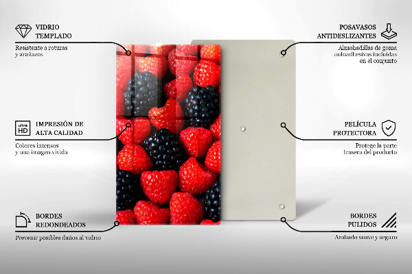 Zaščitna plošča za štedilnik Maline in robide