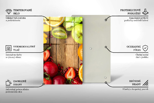 Zaščitna plošča za štedilnik Sveže sadje